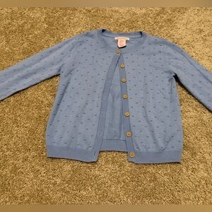 Tommy Bahama pointelle knit cardigan for girls size 7-8